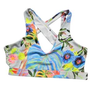 Nike Indy Light Hyper Femme Sports Bra M Tropical Multicolor Sportswear